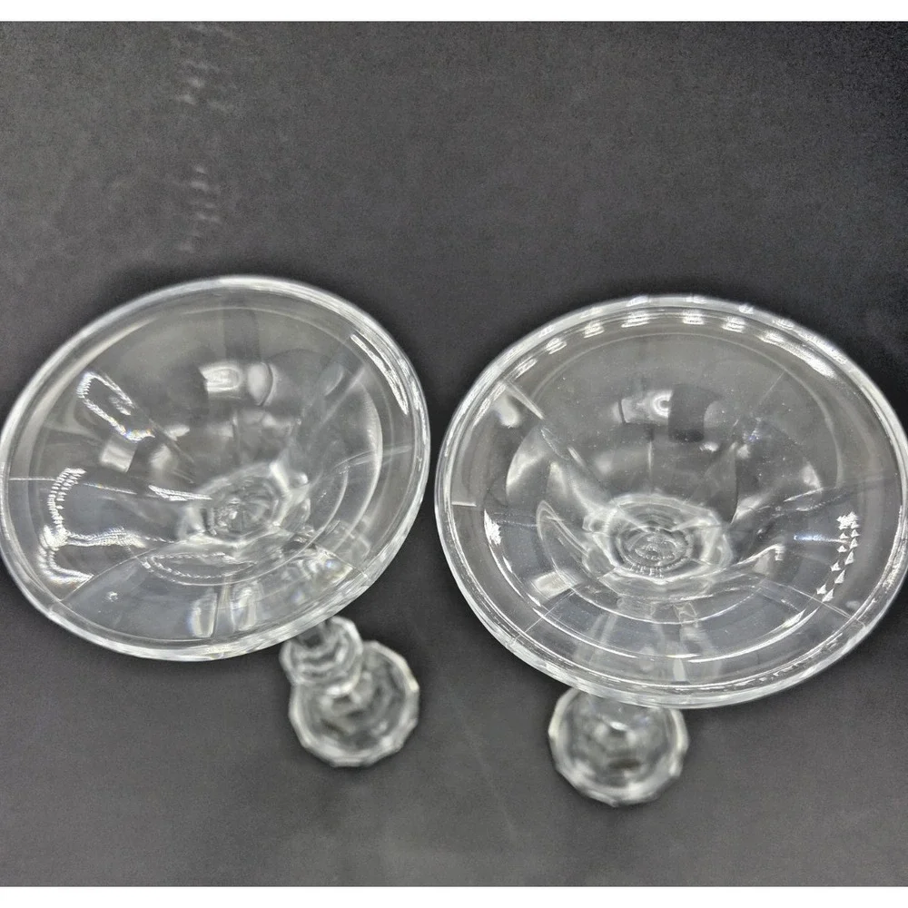 Cristal d'Arques 1991 Lead Crystal Candlestick Holders 8.25